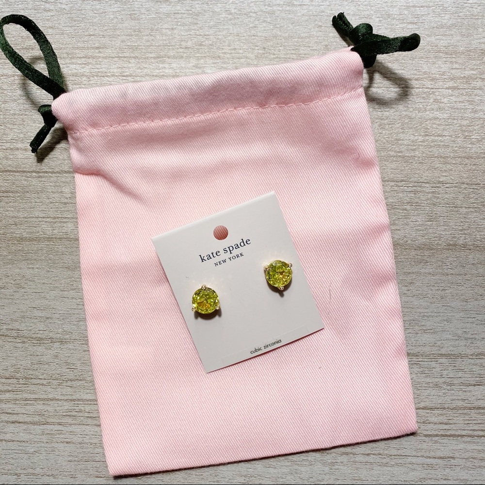 Kate Spade • Mint Gumdrop Studs - Picture 4 of 4